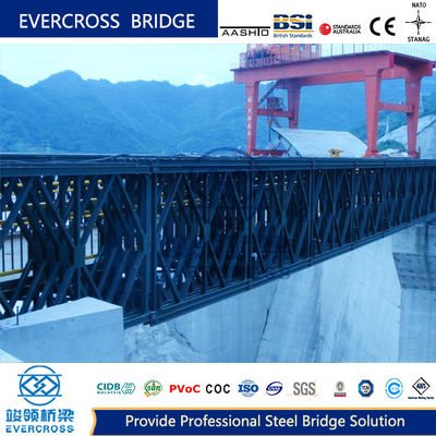 購入 プリファブリック 鋼製 ベイリー橋 単体設計 負荷 長寿命 COC 証明書 online manufacture
