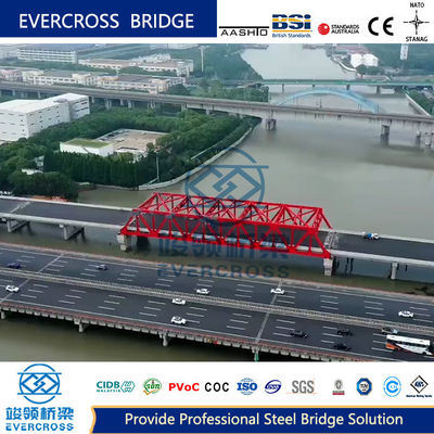 購入 簡単 建設 プリファブリック 鋼筋 橋 中間 伸縮 鋼筋 ベイリー 橋 online manufacture