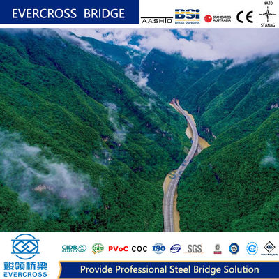 Buy High Stiffness Steel Rigid Frame Bridge Large Spans Long Lasting online manufacture