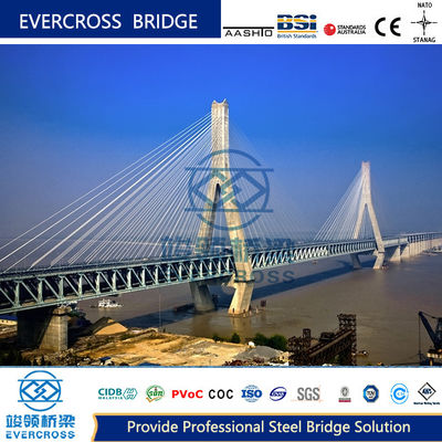 kaufen Betondecking vorübergehende Stahlbrücke Truss Stahlbrücke Wetterbeständigkeit online manufacture