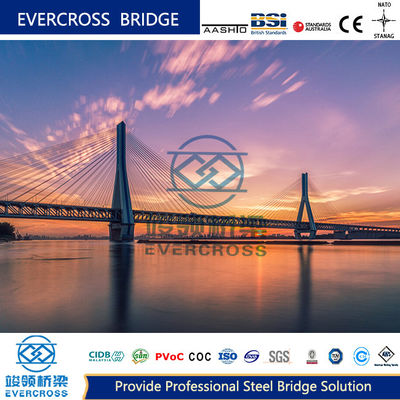 comprar Prefabricado Estrutura de aço Composite Truss Ponte Dimensões personalizadas online manufacture