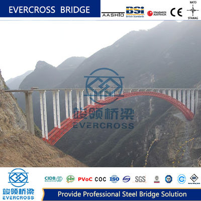 comprare Grande stabilità di metallo Arch Bridge semplice Arch Bridge per autostrada online manufacture
