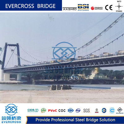 ซื้อ สะพานแขวนเหล็กแบบสร้างเร็ว สะพานเชือกเหล็ก ทนต่ออากาศ online manufacture