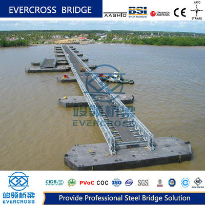 kopen Anti-corrosie coatings Steel Floating Pontoon Bridge voor rivieren online manufacture