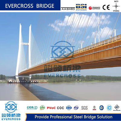 comprar Fácil y rápida erección de cable de acero puente de resistencia a las intemperie online manufacture