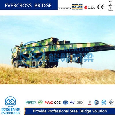Buy Large Span Emergency Mechanized Bridge 22.5m Length Energy Saving online manufacture